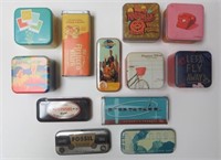 Vintage Fossil Collector Tins L16E