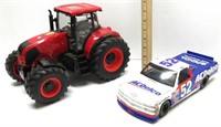 Toy Race Car & Tractor