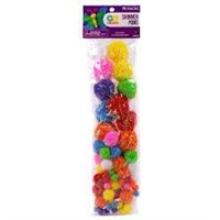 Shimmer Poms For Crafts 5 Packs