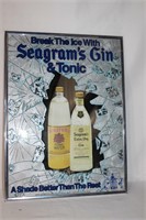 Seagram's Gin "Break the Ice" Mirror