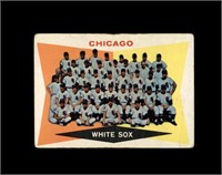 1960 Topps #208 Chicago White Sox TC VG to VG-EX+