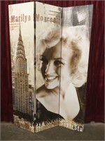 3 Panel Marilyn Monroe Room Divider