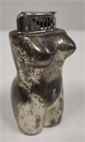 Vtg Nude Lady Form Coffee Table Lighter
