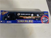 Nascar trailer rig- #20 Home Depot- Tony Stewart