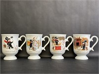 1981 Chimney Sweeps of America Mug Set