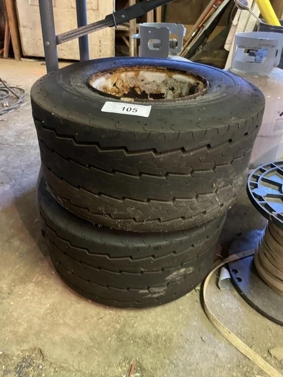 2 TRAILER TIRES