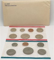 1980 Uncirculated U. S. Mint Coin Set