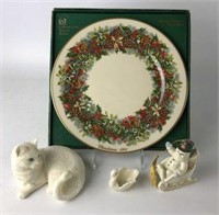 Selection of Lenox- includes 1981 Christmas Plate
