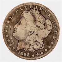 Coin 1892-CC Morgan Silver Dollar in Good