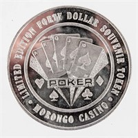 Coin Morongo .999 Silver 1.5 Ounce Troy