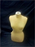 Female mannequin bust