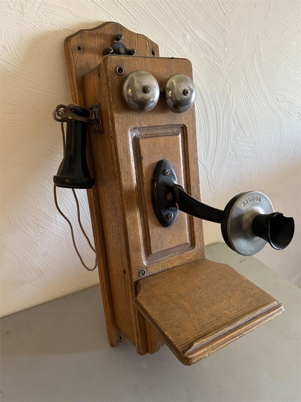 Antique Kellogg Crank Wall Phone