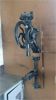 Hand crank drill press Lancaster USA