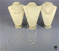Costume Jewelry - Necklaces  4pc