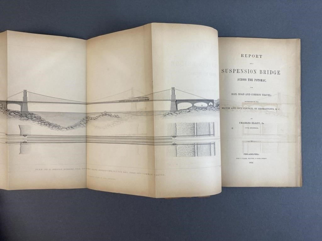 Report on a Suspension Bridge across the Potomac.