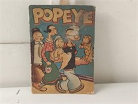 1937 Popeye linen childs book