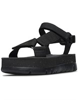 Camper Women's Fashion Sandal, Black, 6