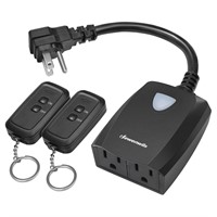 DEWENWILS Wireless Remote Control Outdoor Outlet w