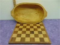 Bowl & Checkerboard