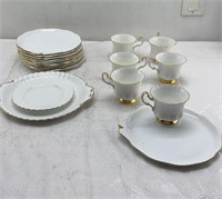 Royal Albert  -Bone China Val D’or  - cups and