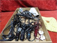 Hair curling iron lot. Electric.