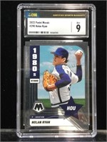 2022 Csg Certified #290 Nolan Ryan Panini Mosaic