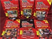 6 NIB 1:64 Scale NASCAR DIE-CAST