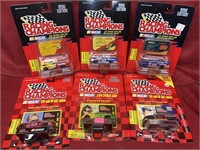 6 NIB 1:64 Scale NASCAR DIE-CAST