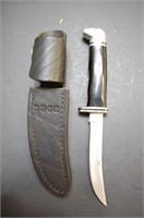 Buck 118 Knife W/ Leather Sheath
