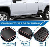6" Aluminum Running Boards Fit for 2019-2024 Chevy