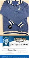 Emerson Basket! Trojan Sweatshirt & Certificate