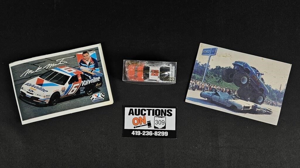 Racing Postcards, "Goliath," Die Cast Car