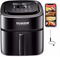 Nuwave Brio 8-Qt Air Fryer, Powerful 1800W,