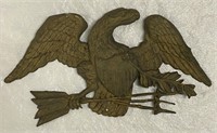 Very Old Pressed Brass Eagle