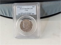 1976 - s Kennedy half PCGS PR69DCAM