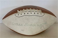 Orig. Auto. Coach Gordon Wood/9 Championships HS