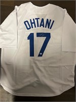 Dodgers Shohei Ohtani Signed Jersey with COA