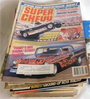 30 Mid Century Super Chevy car magazines