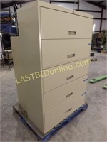 5 DRAWER & 4 DRAWER LATERAL FILE CABINETS