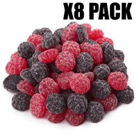 8 PACK x 140g MIGHTY MARKED SOUR JUICE BERRIES