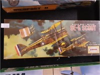 BRITISH SE-5 SCOUT PLANE VINTAGE MODEL