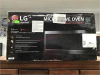 LG MICROWAVE OVEN, 2 CU FT, UNTESTED