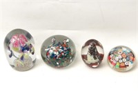 Murano glass paperweights