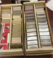 Sports cards - two boxes of miscellaneous sports