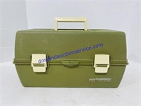 OldPal 2-Tray Tackle Box with Painting Supplies