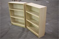 (2) Bookcases, Approx 32"x11"x42"