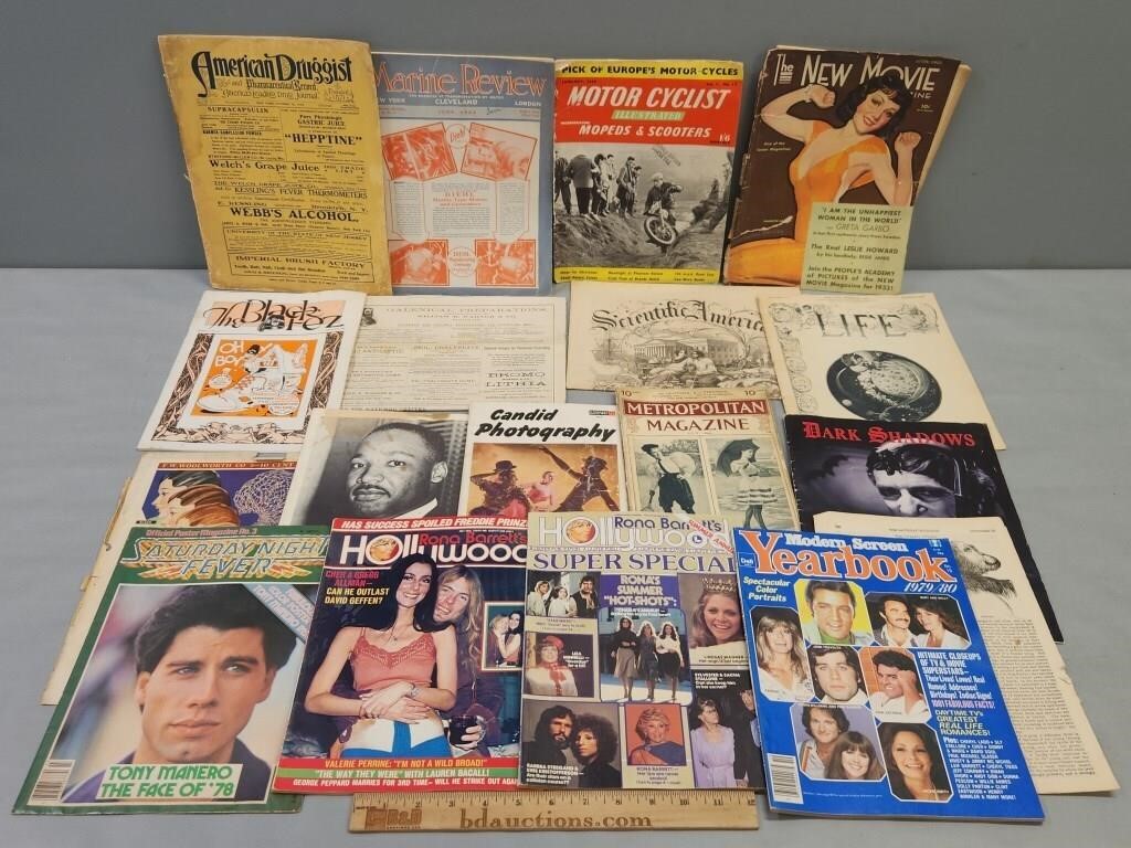 Magazines & Newspapers Periodical Lot