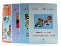 Lot de 4 volumes limités par Attanasio.