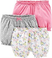 3-Pack Simple Joys by Carter's Girls' 6-9 Months