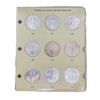 American 1oz Silver Eagle Book (35 Coins)